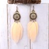 Drop-shaped long pendant