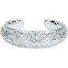 Women's Hollow-out Wide-faced Filigree Bracelet
