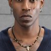 28c43029-7a51-4066-b1b4-49b9cf33521a.jpg Men's Hip-hop Retro Black Agate Cross Necklace