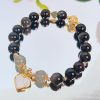 Sweet Cool Style Silver Stone Bracelet Personality Little Sister