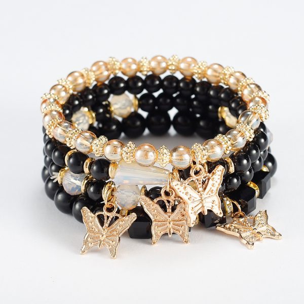 Women's Crystal Multi-layer Beaded Bracelet