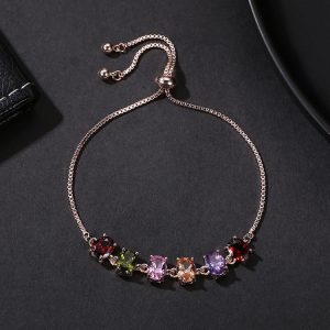 Fashion Simple Inlaid Zircon Bracelet For Women