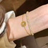 Goddess Mush Ice Bracelet Gold-plated Compass Niche High Sense Asterism
