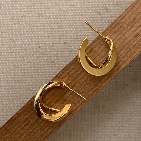 Women's Circle Earrings French Style High Sense Of Korean Temperament