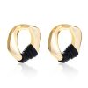 Earrings Female Ins Design Winding Irregular Circle Earrings