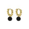 Small Design Geometric Circle Earrings