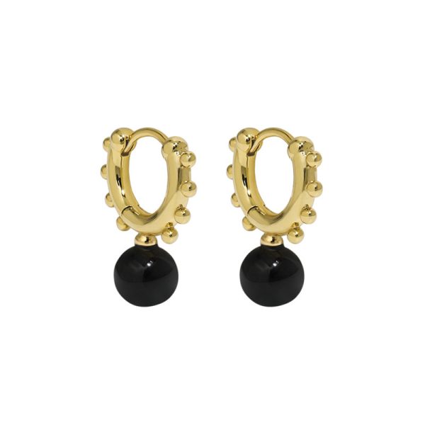 Small Design Geometric Circle Earrings