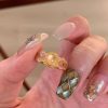 Escape Crystal Enamel Ring Women's New Opening