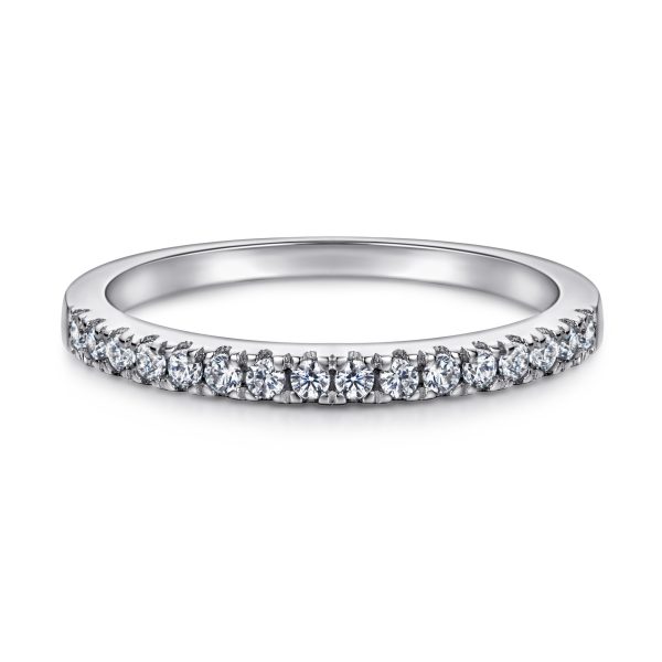 S925 Sterling Silver Niche Stacked Ring Women's Personality