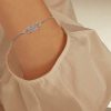 Infinite Symbol Sister Ladybro Two-tone Women's Bracelet