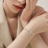 Heart-shaped Mother And Daughter Bracelet