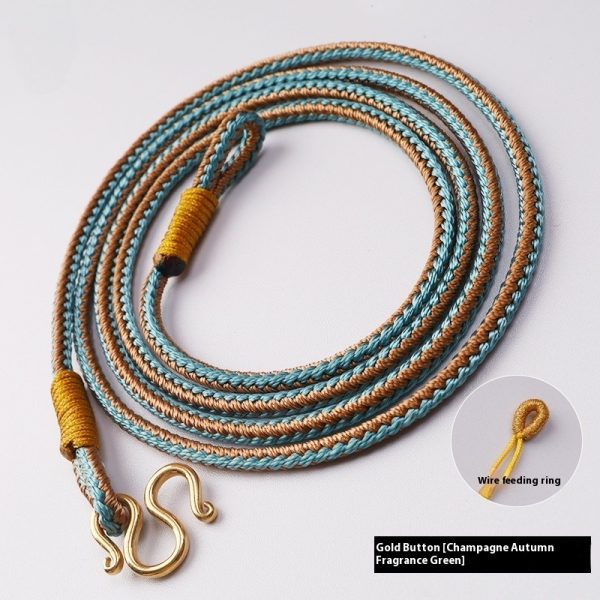 Color Simple High-end Tibetan Thangka Peace Buckle