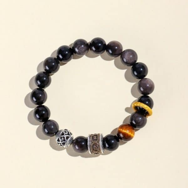 Black Handmade Stone Handmade Bracelet