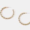 European And American Circle Cold Wind Stud Earrings Are Popular