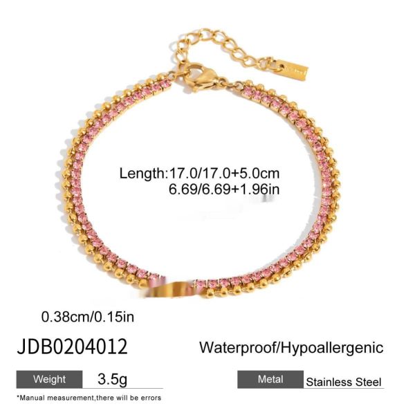 Light Luxury Zircon Bracelet Fashion Temperament Female