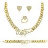 Classic XO Jewelry Four-piece Set