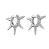 Micro Set Zircon Pointed Earrings Jewelry