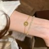 Goddess Mush Ice Bracelet Gold-plated Compass Niche High Sense Asterism