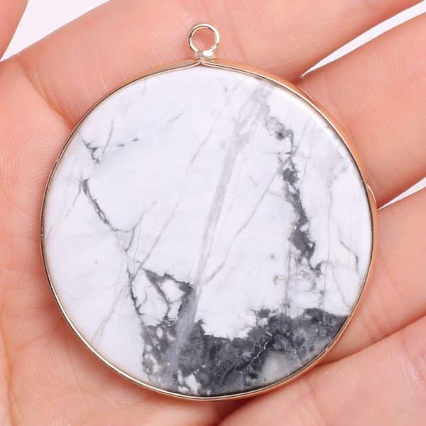 Natural Stone Semi-precious Stone Connector Original Piece Shape