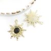 SUNFLOWER Alloy Drop Oil Small Pendant Creative Diy Bracelet Keychain Earrings Pendant