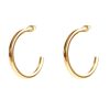 Minimalist C Circle European And American Hoop Wind Ins Super Fire Earrings