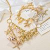 Fashion Personality Summer Seaside Star Shell Necklace
