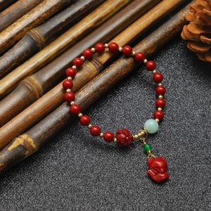 Cinnabar Bracelet Bracelets For Men And Womencouple