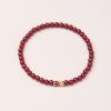 Tigereye Small Fish Pendant Handmade Beaded Bracelet