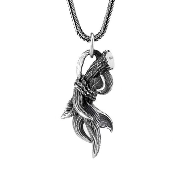 Antler Flower Necklace Men's Pendant Niche Ruan Shuai