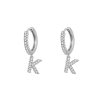Women's Korean Style Small Earrings Half Circle