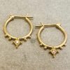 INS Style Geometric Circle Small Beads Earrings