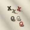 Girls Clay Texture Acrylic Earrings Set