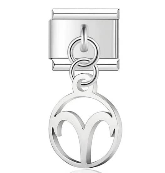 Stainless Steel Module Bracelet With Personalized Design Pendant Bracelet