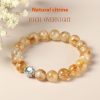 Design Crystal Citrine Ornament Girlfriend Gift Bracelet