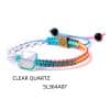 Colorful Natural Stone Woven Bracelet