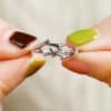 Minimalist Branches Classic Opening Adjustable Ring