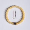 Women's Temperament Wild Six-word Mantra Barrel Beads Small Square Sugar Bead Bracelet