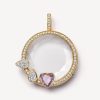 Retro Personalized Photo Box Pendant Items Can Be Opened Transparent Necklace
