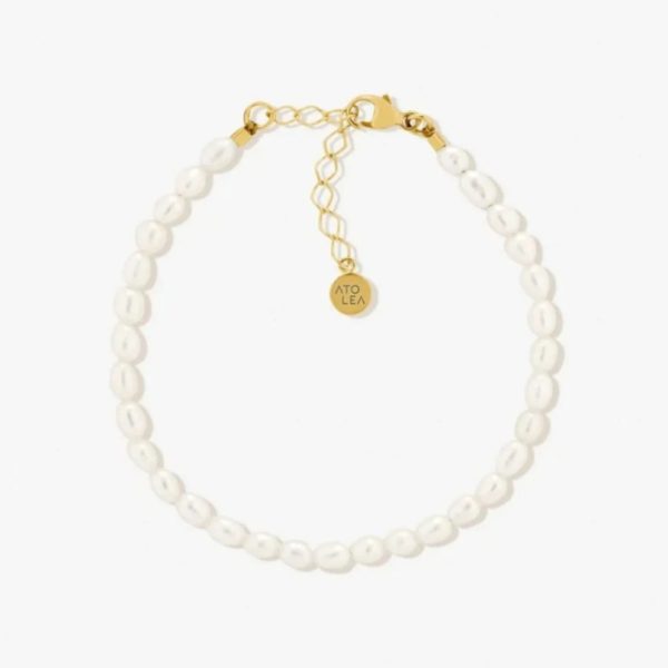 Pearl Handmade Bracelet Girls' Pearl Bracelet Ornament Crystal Bracelet Beads
