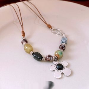 Pull-out Necklace Fashionable Temperament High-grade Design Sense
