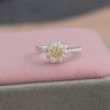 Women's Fashion Personality SUNFLOWER Adjustable Ring