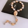 2e8ab9f5-ae64-4ec4-b007-8101a26f7ecc.jpg Pleated Necklace Personalized All-match Sweet Cool Style Clavicle Chain