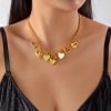 Multiple Sacred Heart Pendant Necklace