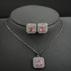 Fashion Personality Versatile Square Jewelry Set
