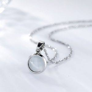 Fashion Double-faced Crystal Necklace For Women