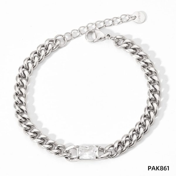 Stainless Steel Fashionable European And American Bracelet For Women