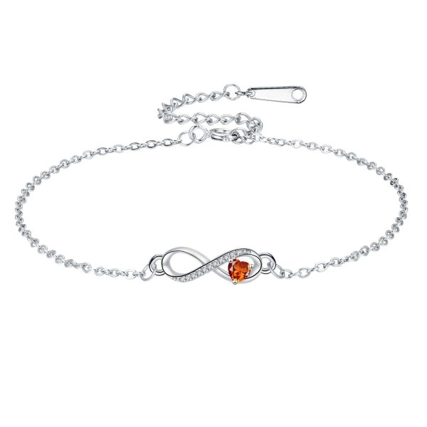 Infinite Love Inlaid Bracelet High Sense