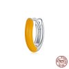 Half Circle Dripping Oil Single Earring Ear Clip