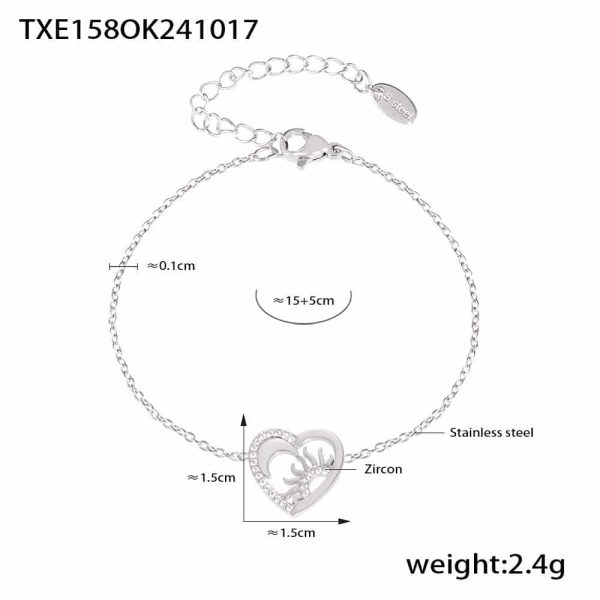 Love Sun Goddess Zircon-inlaid Pendant Necklace Bracelet