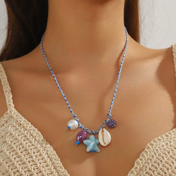 2f535c4d-aa8d-4ec9-9da9-da4e624cf964.jpg Hot Sale Ocean Wind Shell Dopamine Starfish Necklace